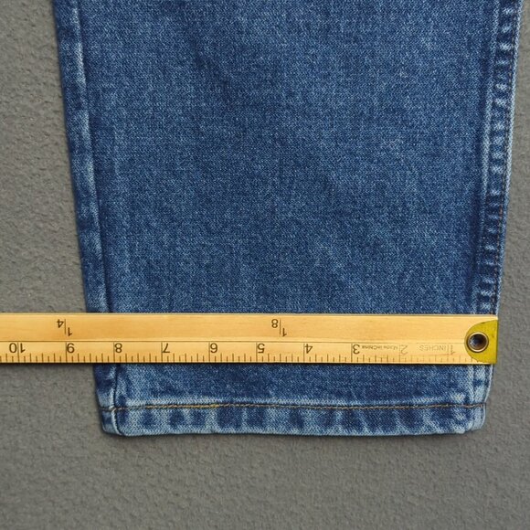 Wrangler FR Jeans Men's 33x32 Blue 10FR13MMS Original Fit Cowboy Western Denim - Picture 7 of 10
